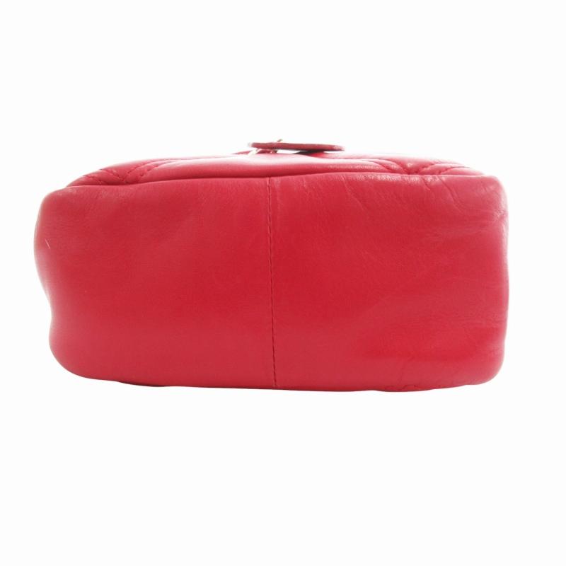 マリクレール MARIE CLAIRE ハンドバッグ キルティング ロゴ チャーム