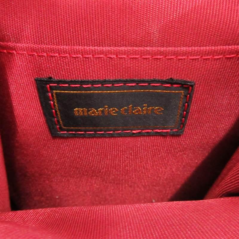 マリクレール MARIE CLAIRE ハンドバッグ キルティング ロゴ