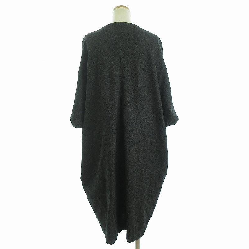 【中古】アーツ&サイエンス ARTS&SCIENCE 美品 ワンピース ひざ丈 半袖 ヤク コクーン 1 S位 チャコール グレー アーツ&サイエンス ARTS & SCIENCE ARTS&SCIENCE 美品 ワンピース ひざ