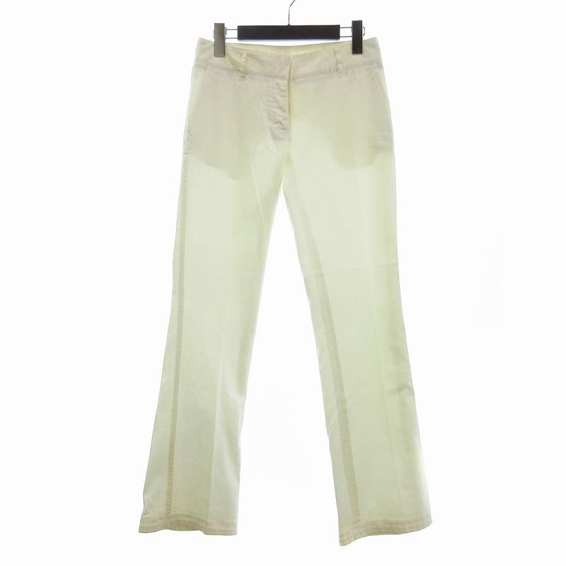 PRADA SPORTS スラックス センタープレス ホワイト プラダ