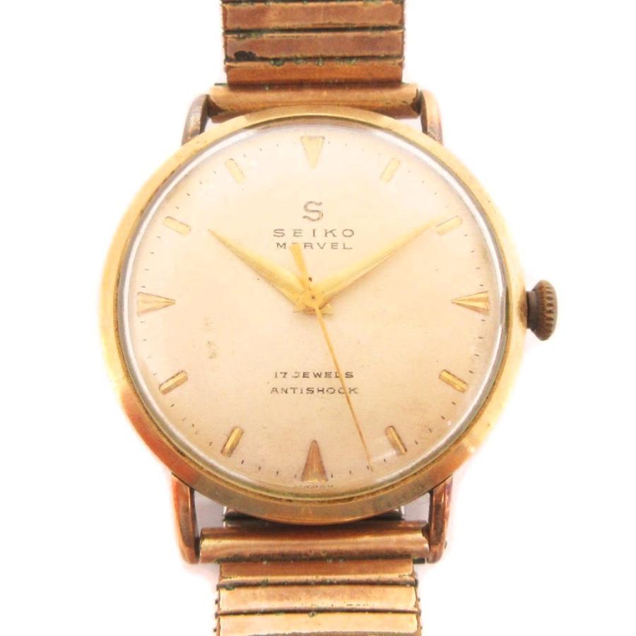 セイコー SEIKO MARVEL ヴィンテージ 腕時計 アナログ 3針 手巻き 17石