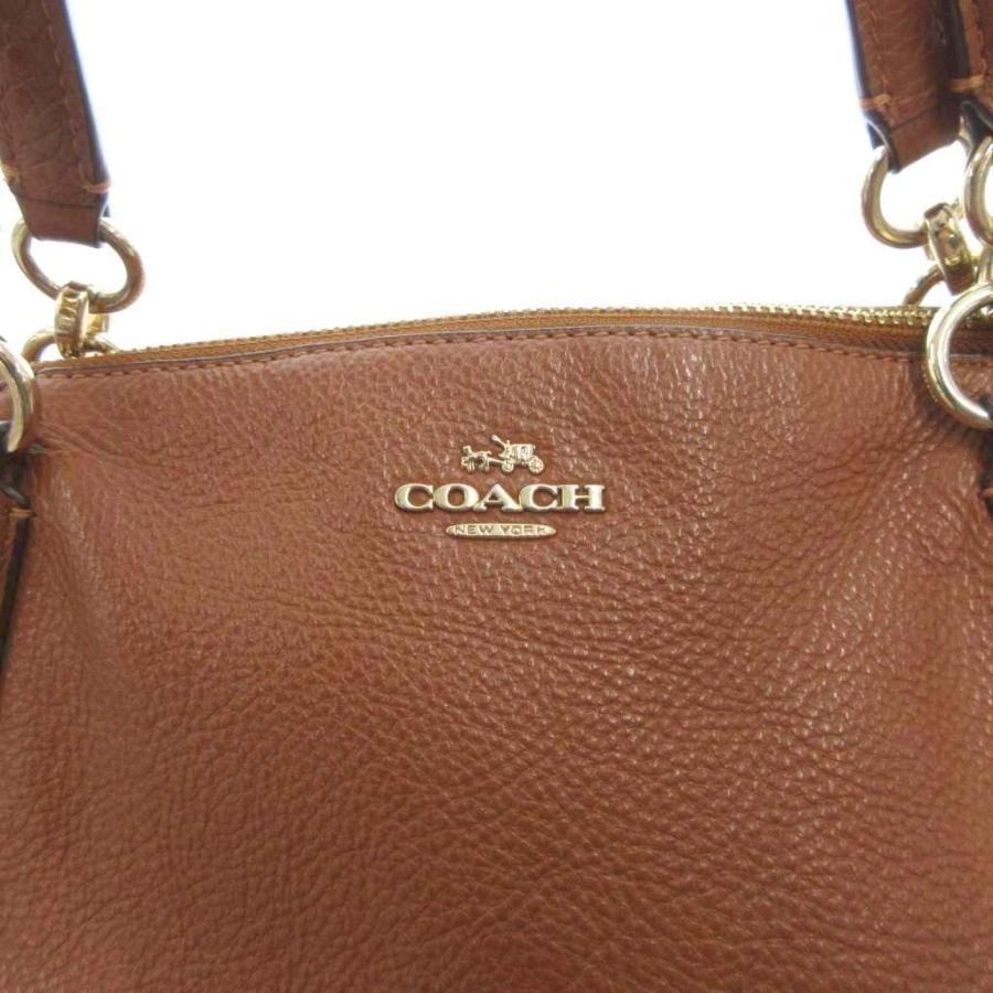 COACH（コーチ） トートバッグ ハンドバッグ ケルシー サッチェル 茶