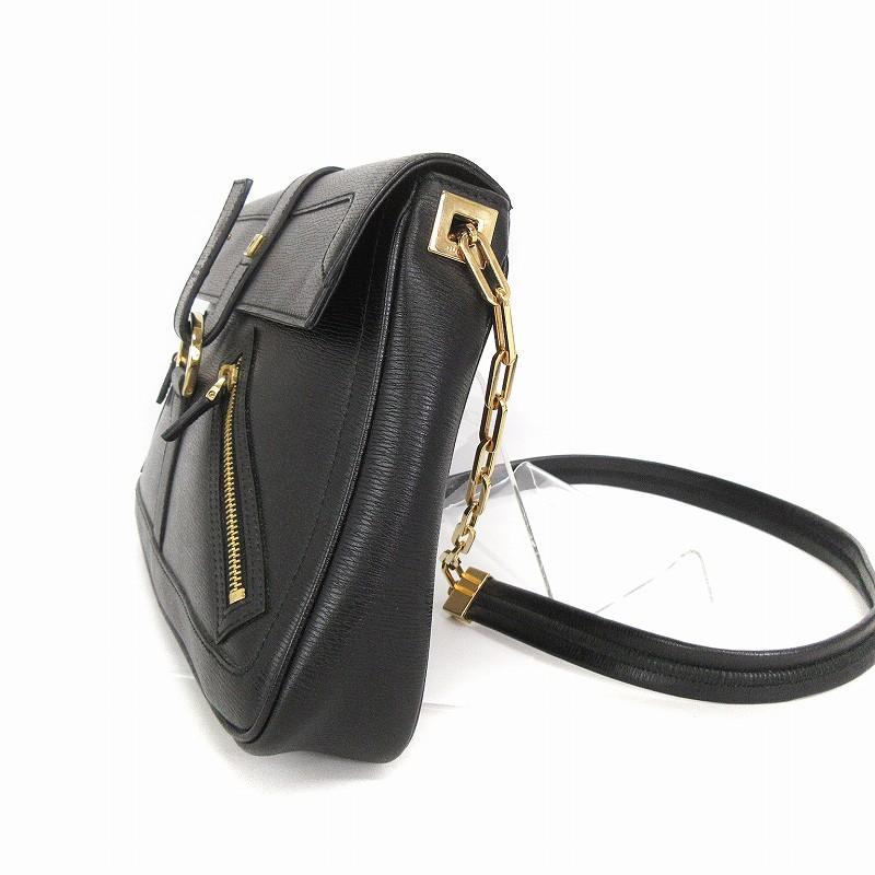 GUCCI（グッチ） ショルダーバッグ 肩掛け チェーン フロントジップ