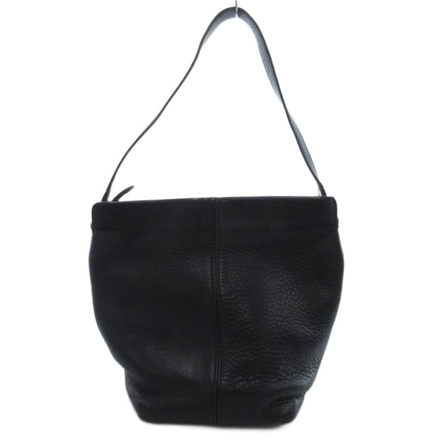 HIROFUワンハンドルボストン　レザー　黒 HIROFUワンハンドルボストンレザー黒