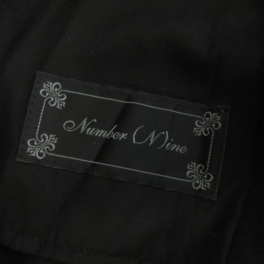 NUMBER (N)INE スラックス NUMBER (N)INE(ナンバーナイン) スラックスパンツ ブラック