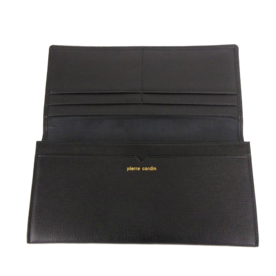 ピエールカルダン Pierre Cardin 美品 長財布 ウォレット レザー