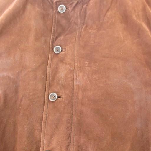 カプラウン KAPRAUN レザージャケット ブルゾン 革ジャン 茶 ブラウン