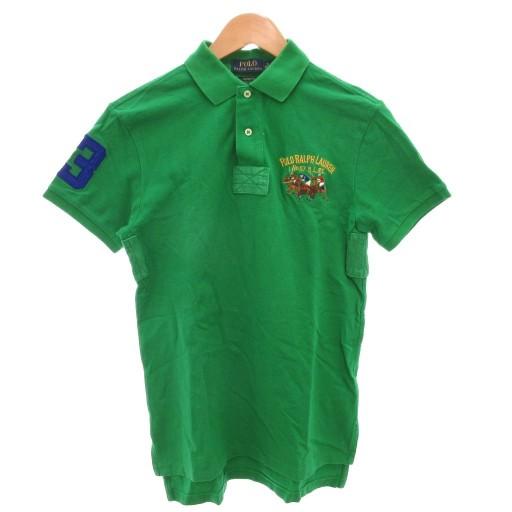 ラルフローレン グリーン ポロシャツ S ポロ ラルフローレン POLO RALPH LAUREN ポロシャツ S 緑 グリーン