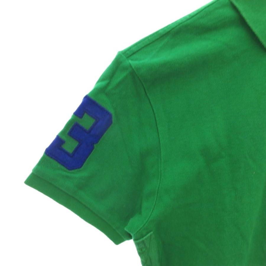ポロ ラルフローレン POLO RALPH LAUREN ポロシャツ S 緑 グリーン