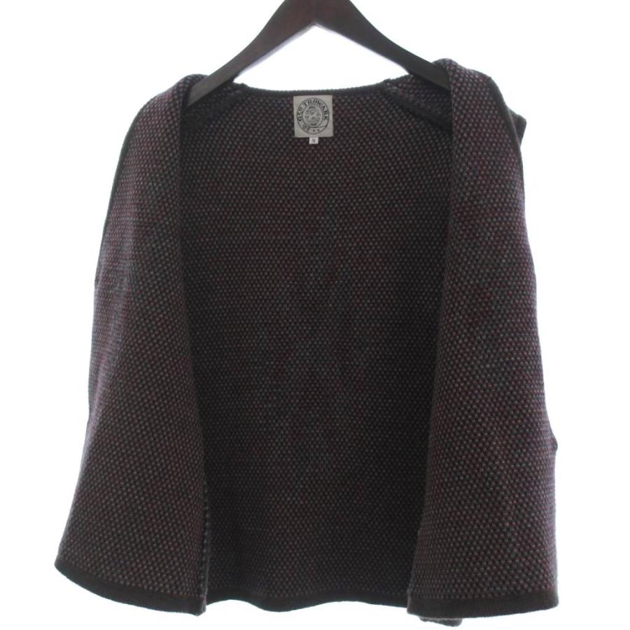 ジオトロワーク Geotrowork ベスト ジレ ニット チマヨ柄 オルテガ柄