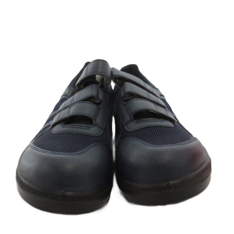 未使用品 Simon シモン 安全靴 プロスニーカー シューズ 27 紺