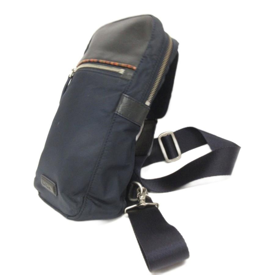 Paul Smith（ポール・スミス） ボディバッグ 斜めがけ ナイロン 紺