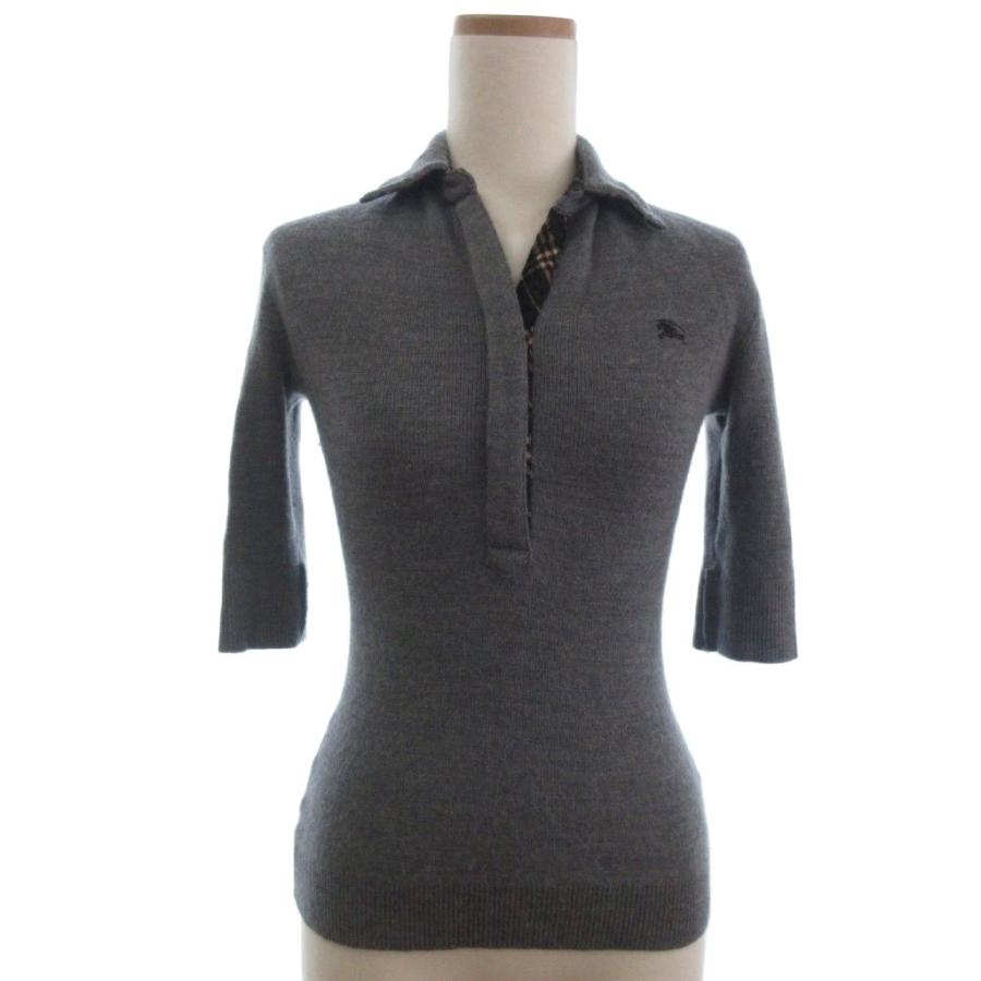 BURBERRY BLUE LABEL（バーバリーブルーレーベル） 襟付き ニット