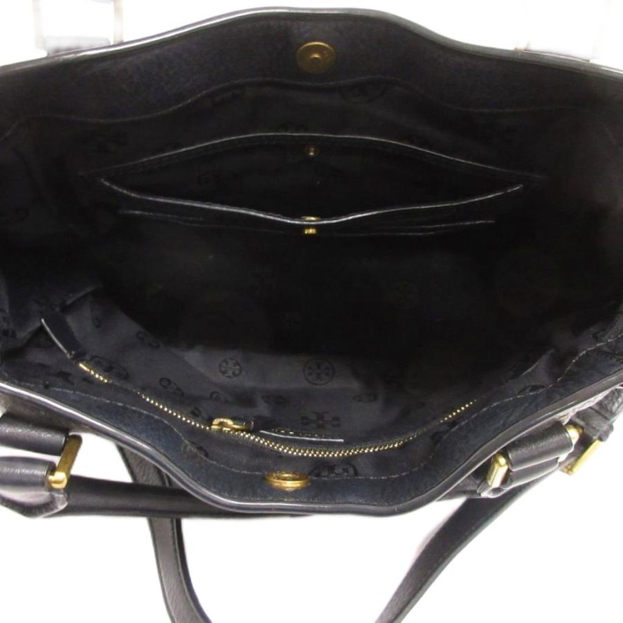 TORY BURCH（トリーバーチ） ハンドバッグ ショルダー 2WAY レザー 黒