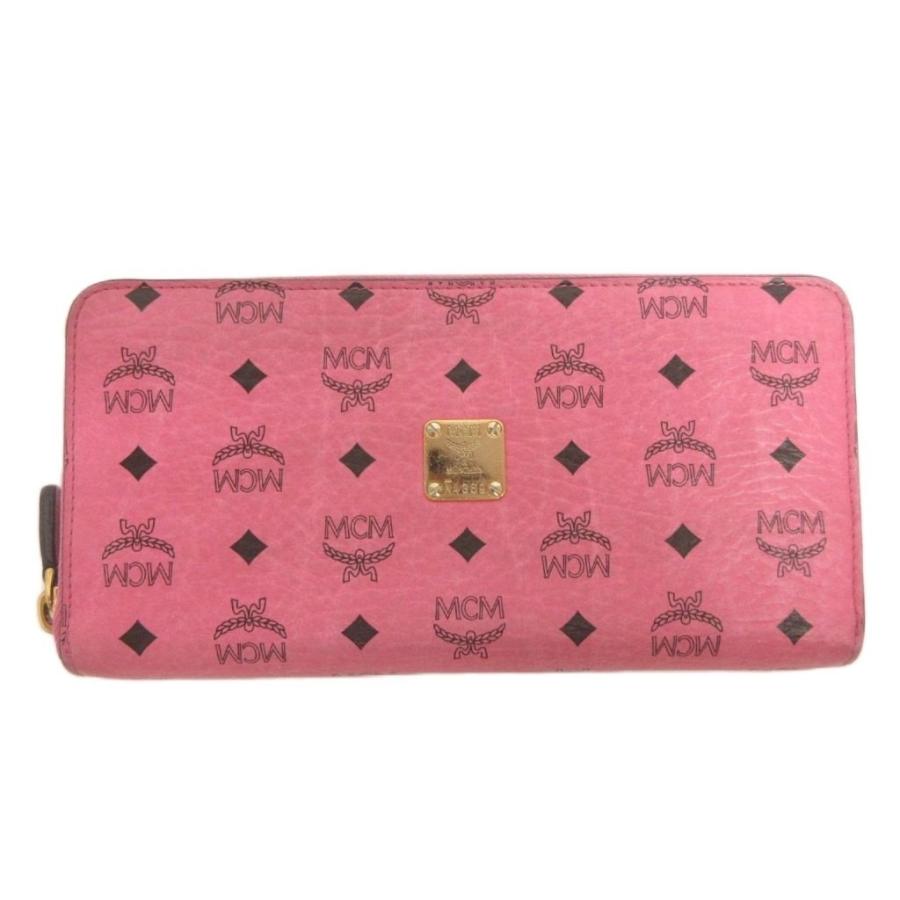 エムシーエム MCM 長財布 ウォレット ラウンドファスナー ヴィセトス