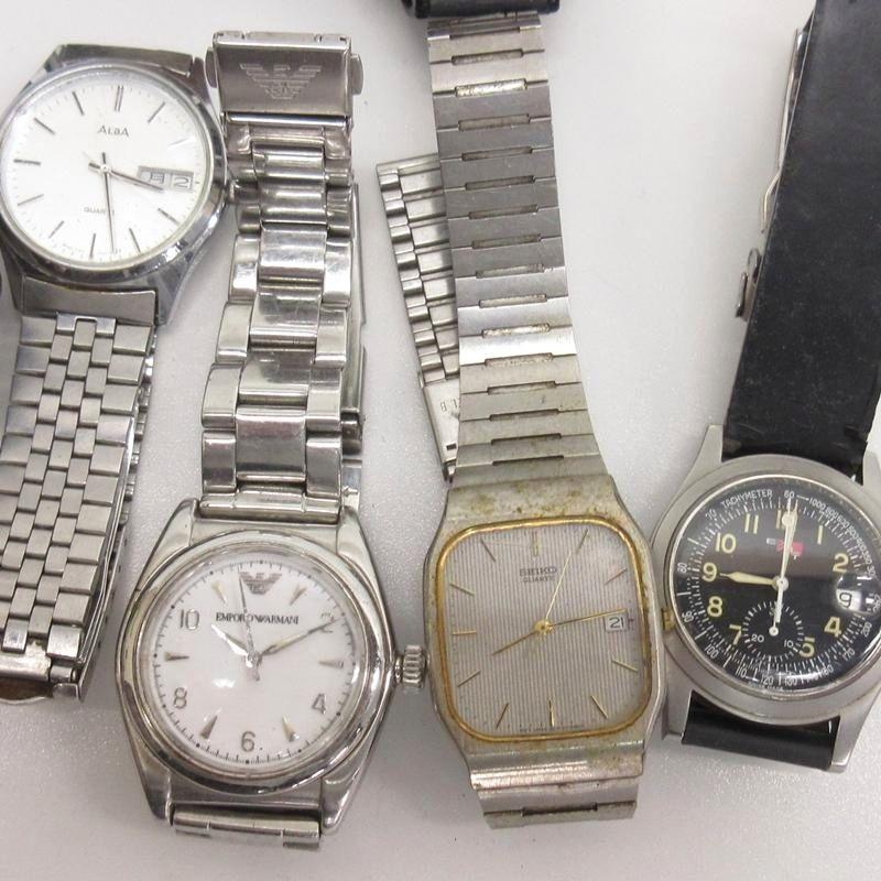 【最終値下げ】【ジャンク】SEIKO CASIO ALBA 他 腕時計まとめ⑪ セイコー カシオ ALBA カルバンクライン等 ジャンク腕時計 20点まとめ