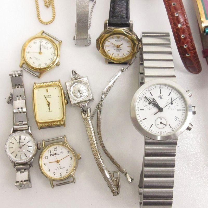 セイコー カシオ ALBA カルバンクライン等 ジャンク腕時計 20点まとめ