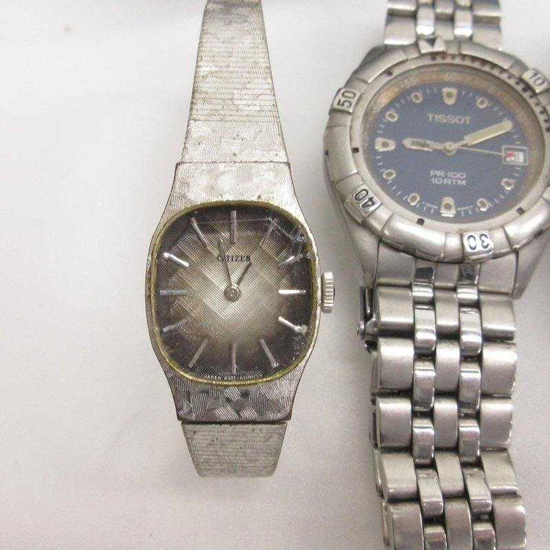 シチズン カシオ TISSOT 等 腕時計 ジャンク 5点 まとめ □GY99 その他