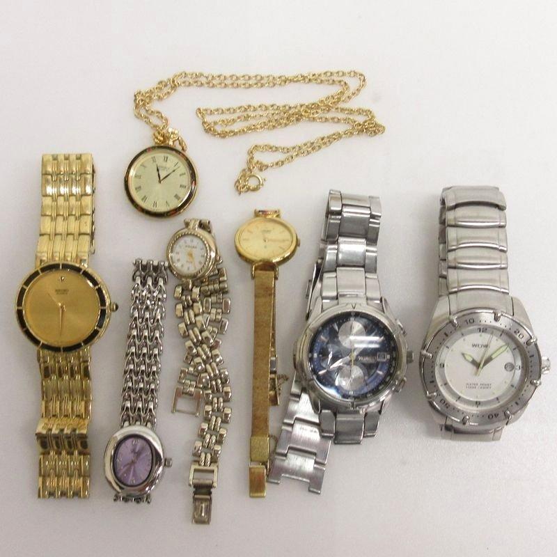 SEIKO セイコー 時計まとめ7点 ジャンク セイコー WIRED FIGARO 等 腕時計 ジャンク 7点まとめ □GY99 その他