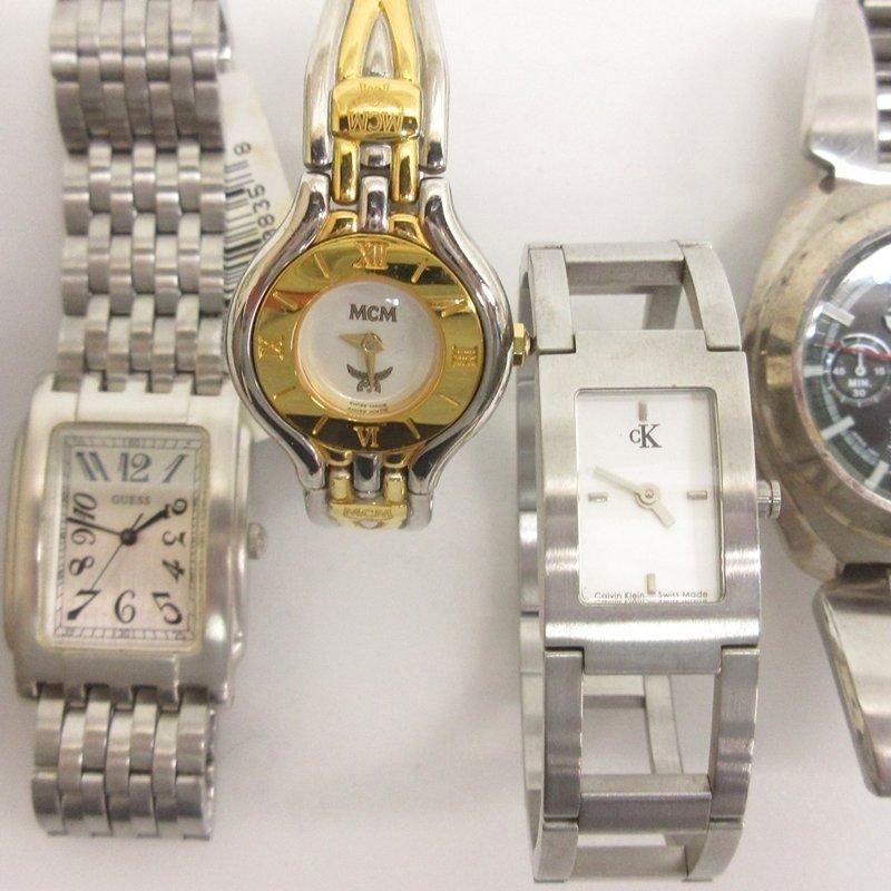 カルバンクライン MCM GUESS ALBA 等 腕時計 ジャンク 5点 まとめ