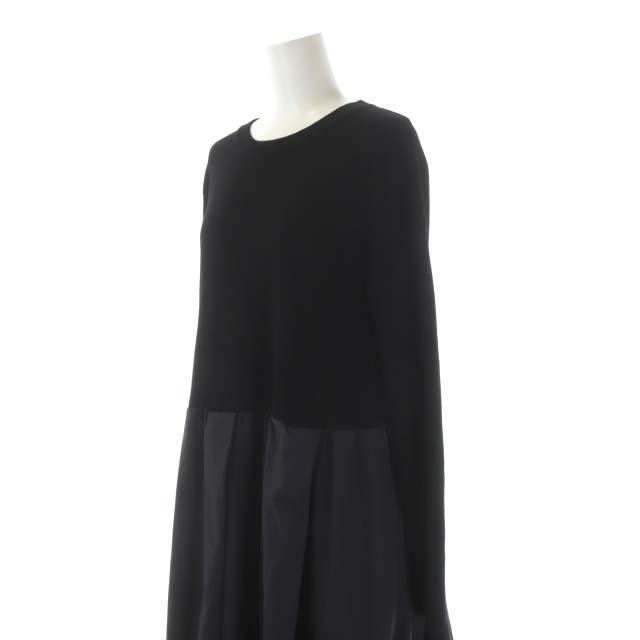 アドーア ADORE 23SS ライトタフタドッキングワンピース 長袖 ロング  