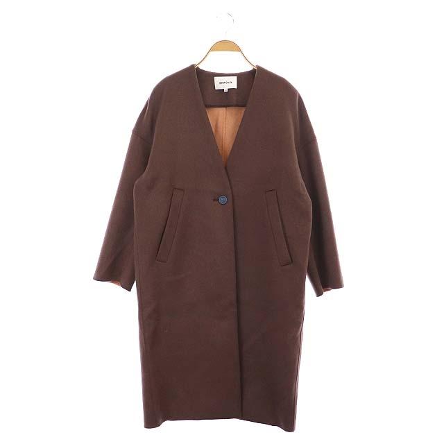 ENFOLD】NO-COLLAR COAT