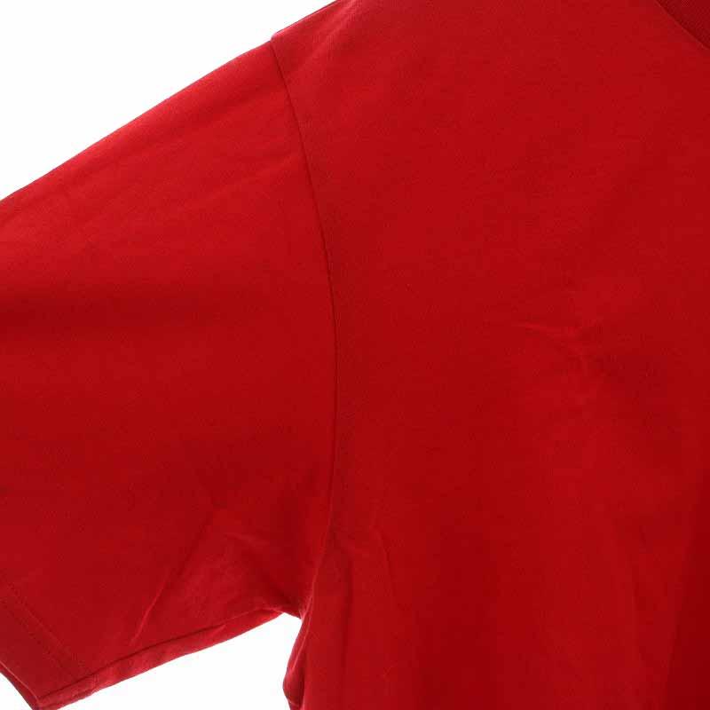 シュプリーム SUPREME 19SS Mesh Stripe Pocket Tee Tシャツ カットソー ロゴポケット 半袖 S 赤 レッド /YI27 メンズ｜vectorpremium｜05