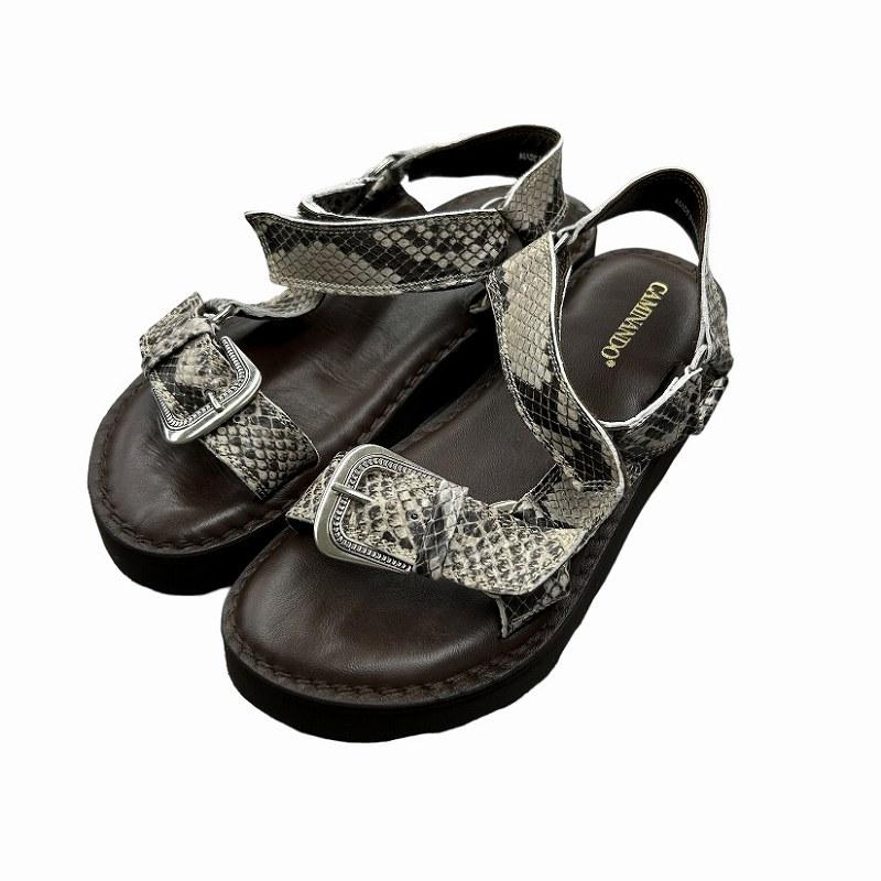 JIMMY CHOO メタリックパイソン 36.5 パンプス Python
