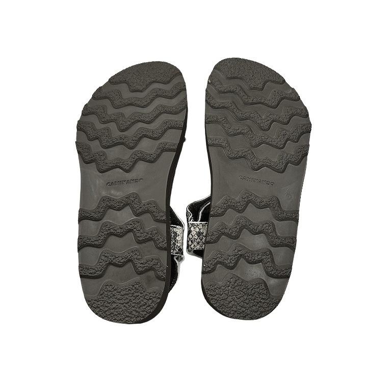 カミナンド caminando サンダル SP PYTHON VELCRO PLAGE別注 蛇柄  