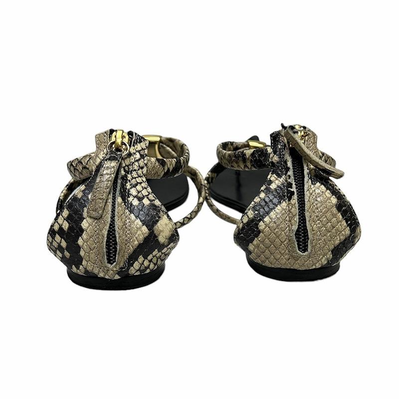 ヴィッチーニ VICINI PYTHON STRAP SANDAL パイソン ストラップ 