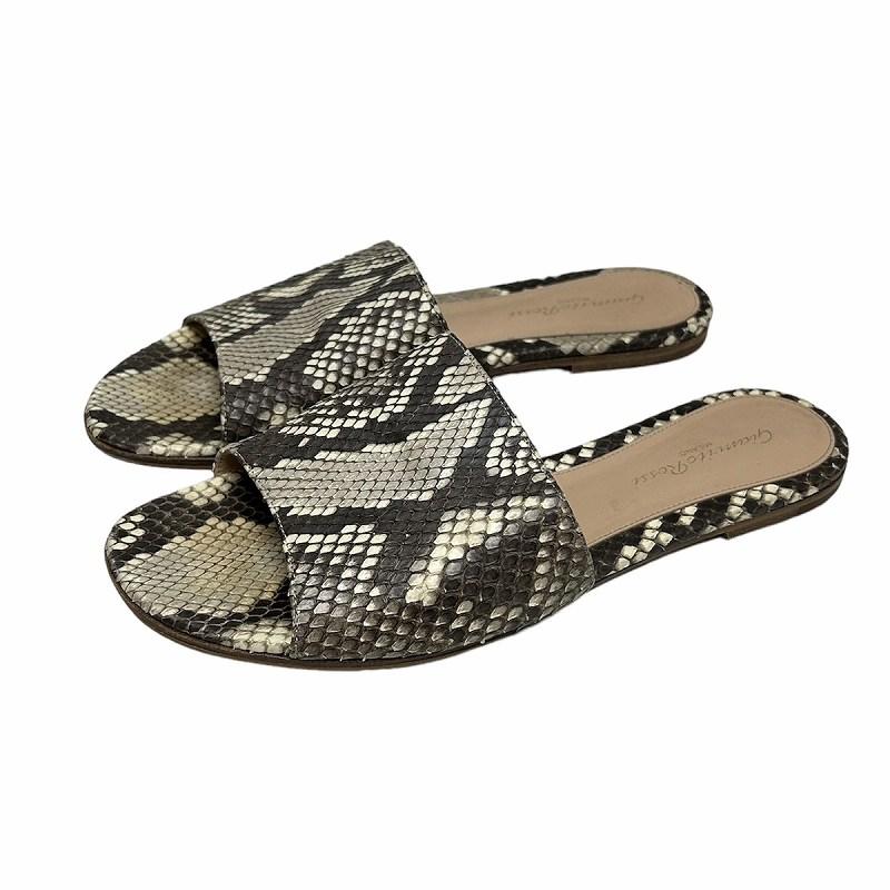 Gianvito Rossi リボンサンダル グレー ブラック ベージュ Gianvito Rossi リボンサンダル グレー ブラック ベージュ