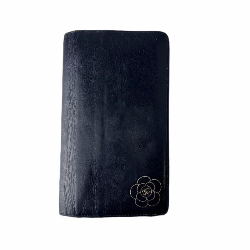 □シャネル□レア✨年代物□本革✨かんざし□カメリア - ヘアアクセサリー 