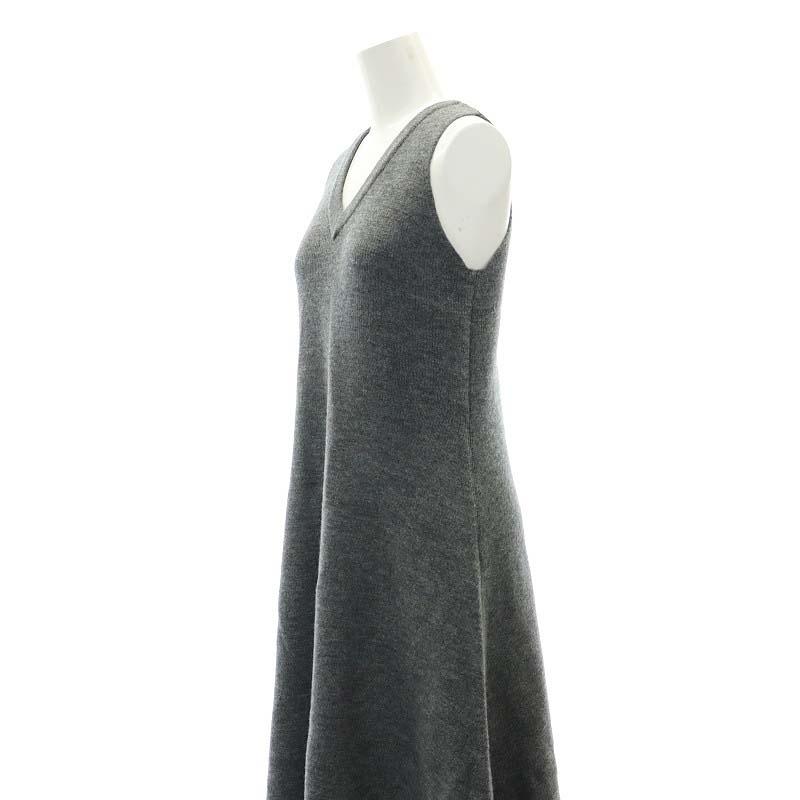 CFCL　グレーワンピース CFCL ワンピースグレーイエロー