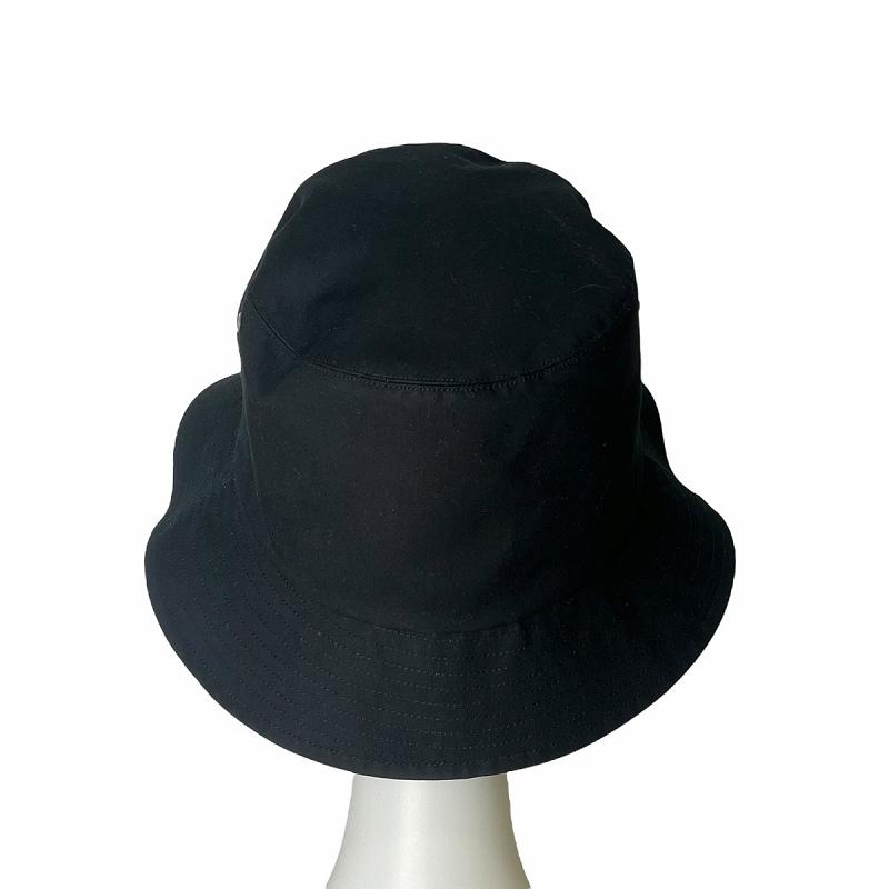 Dior ブラック バケットハット Lサイズ Christian Dior(クリスチャンディオール) TEDDY-Dリバーシブル