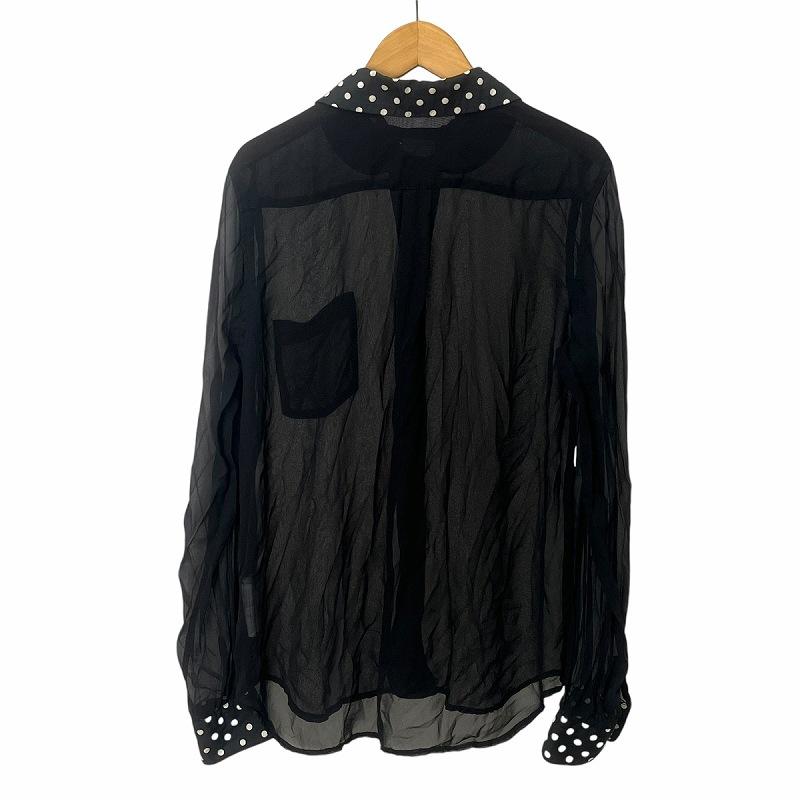 コムデギャルソンブラック COMME des GARCONS BLACK ドット 切替 コムデギャルソンブラック COMME des GARCONS BLACK ドット 切替