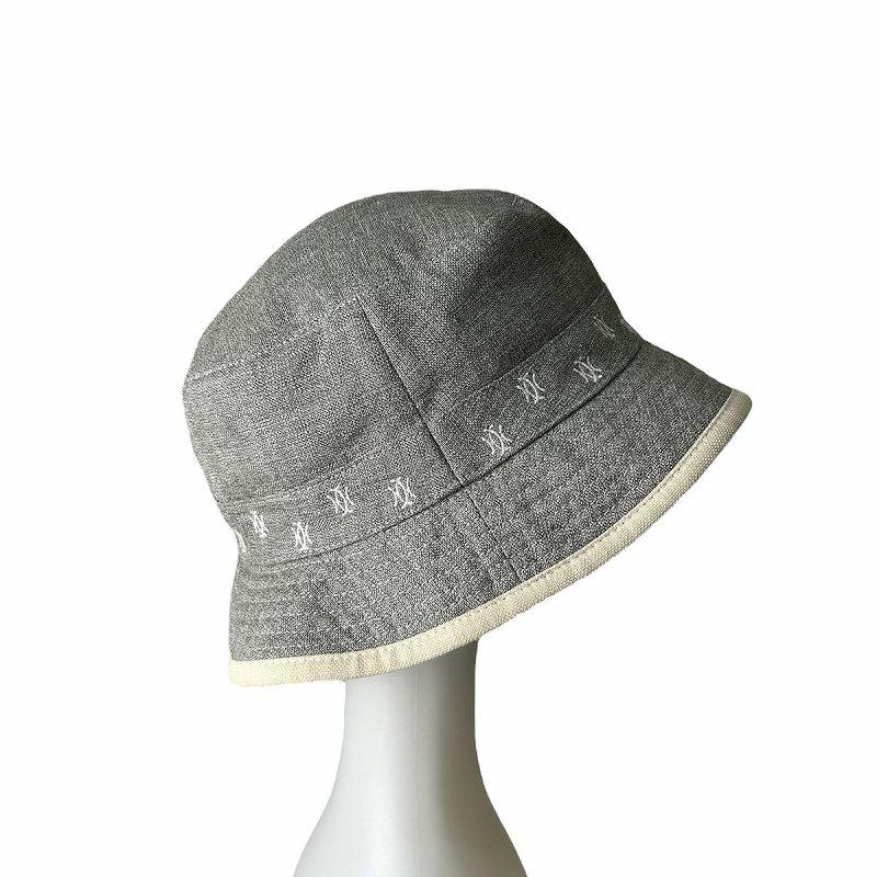 HERMES エルメス CHAPEAUX MOTSCH バケットハット グレー