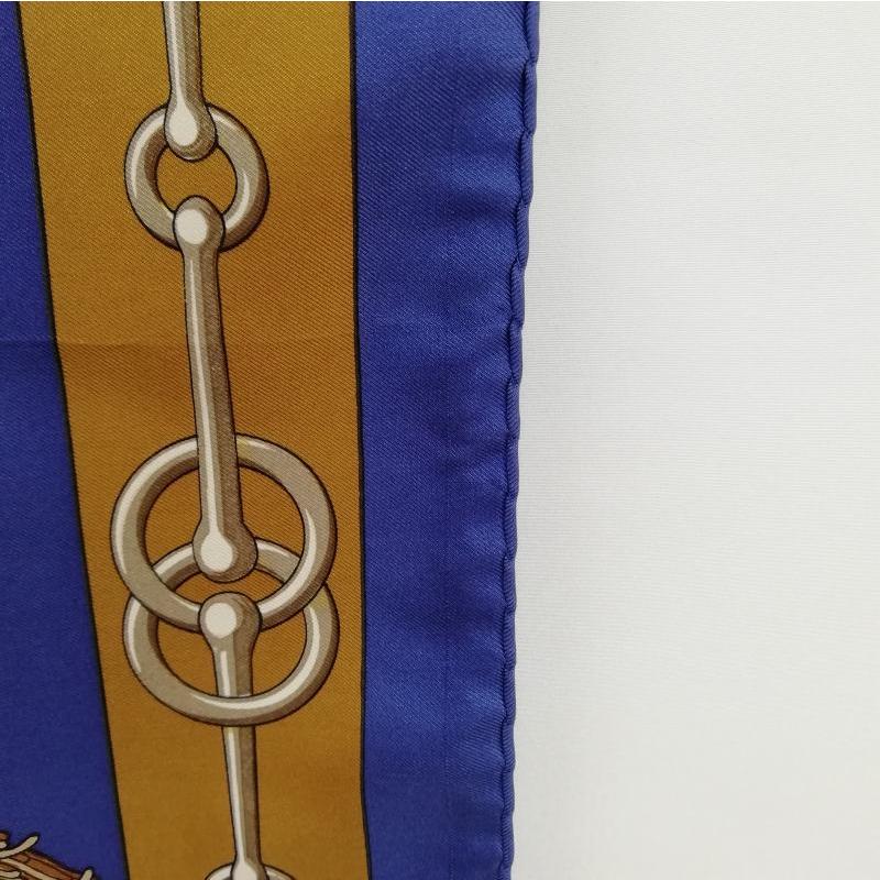 エルメス　カレ90 cliquetis剣 エルメス カレ90 Cliquetis (カチカチ・剣柄) スカーフ シルク
