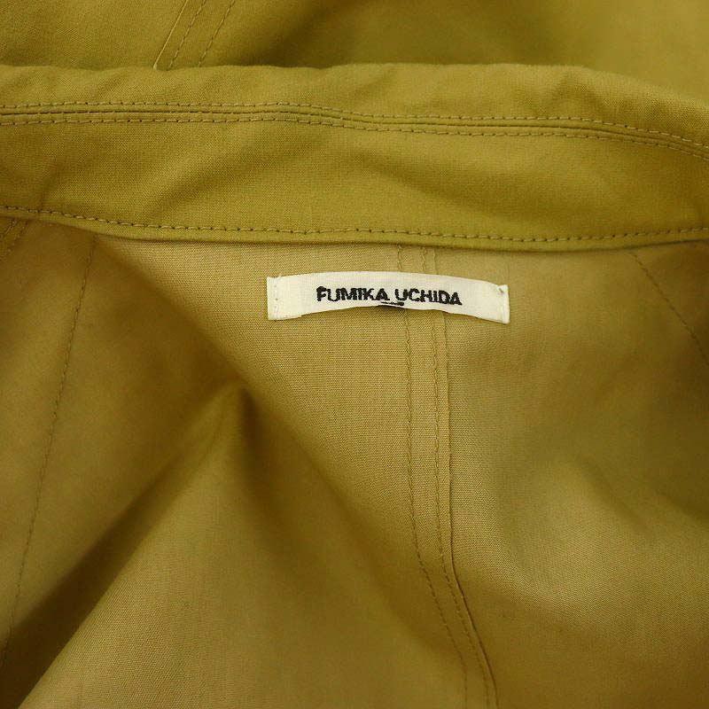 フミカ ウチダ FUMIKA_UCHIDA ボンディングトレンチコート スプリング