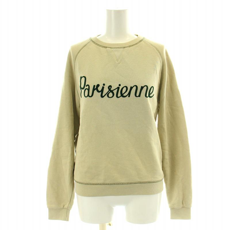メゾンキツネ MAISON KITSUNE スウェット トレーナー 長袖 クルー 