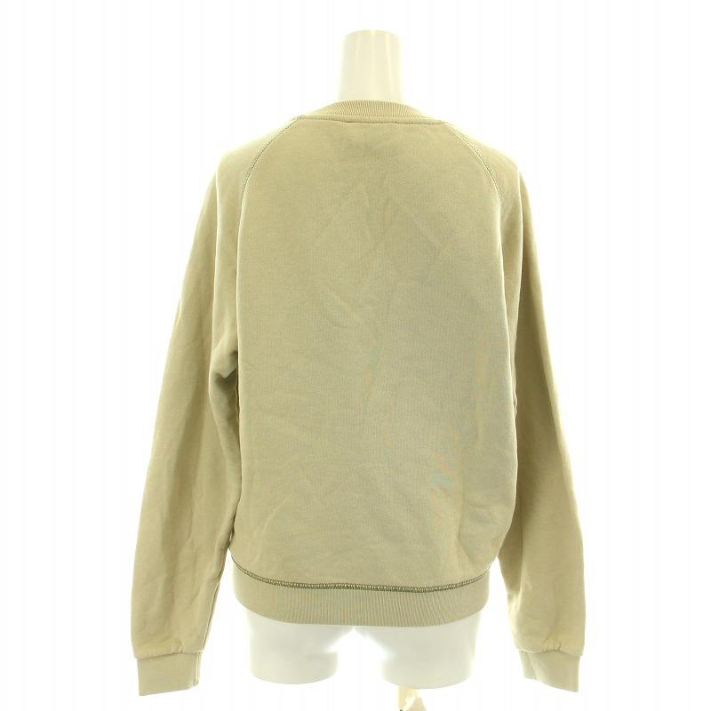 メゾンキツネ MAISON KITSUNE スウェット トレーナー 長袖 クルー 