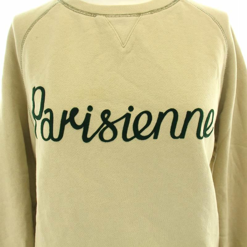 メゾンキツネ MAISON KITSUNE スウェット トレーナー 長袖 クルー 