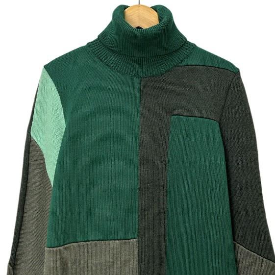 Chloé カシミアストライプニットセーター 長袖 Chloé カシミアストライプニットセーター 長袖