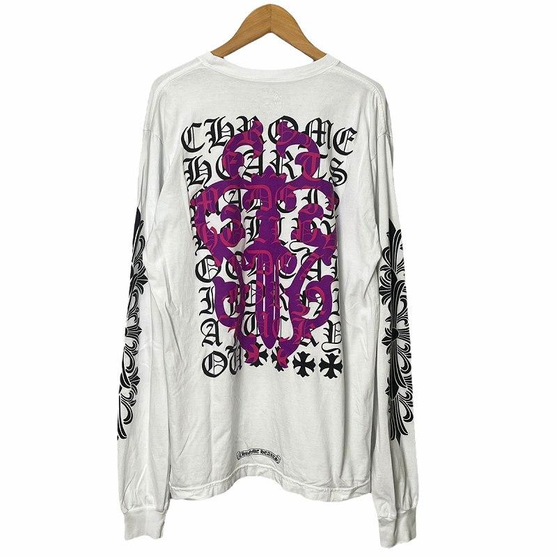 CHROME HEARTS クロムハーツ ヴァインダガープリント クルーネック 