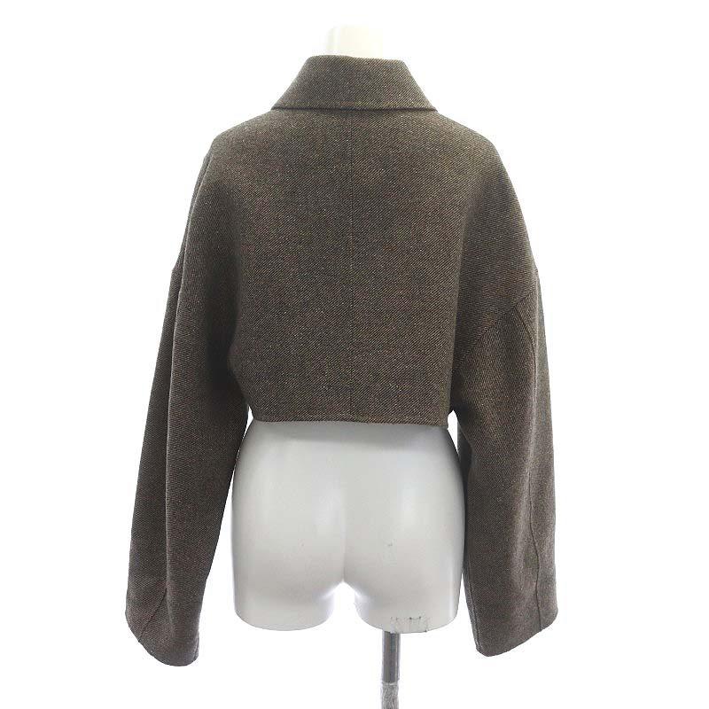クラネ CLANE NEP TWEED RIVER BOLERO JACKET ジャケット クラネ CLANE NEP TWEED RIVER BOLERO JACKET ジャケット