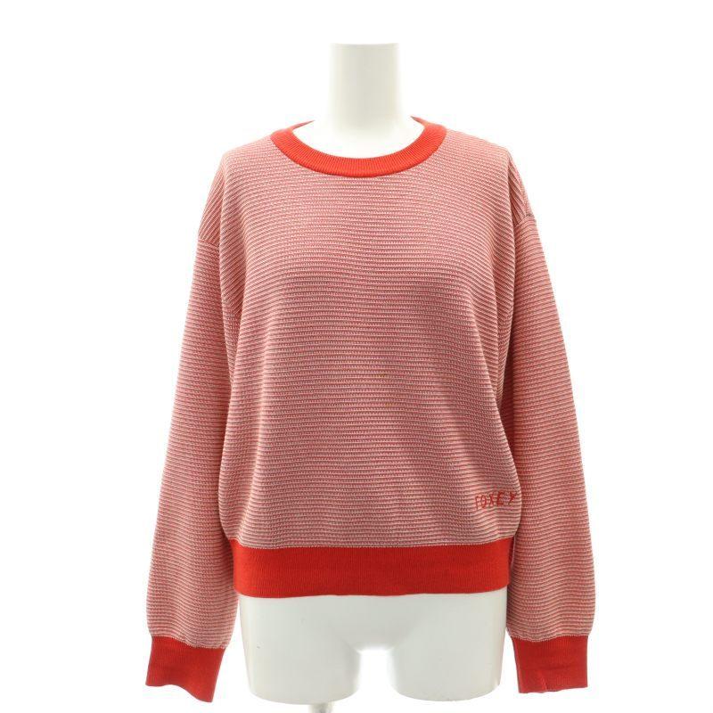 2022年✨フォクシー　ニット　42600 Santal Rouge サイズ38 フォクシー ブティック FOXEY BOUTIQUE Knit Top Santal Rouge ニット