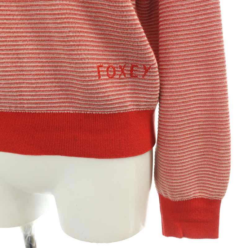 フォクシー ブティック FOXEY BOUTIQUE Knit Top Santal Rouge ニット
