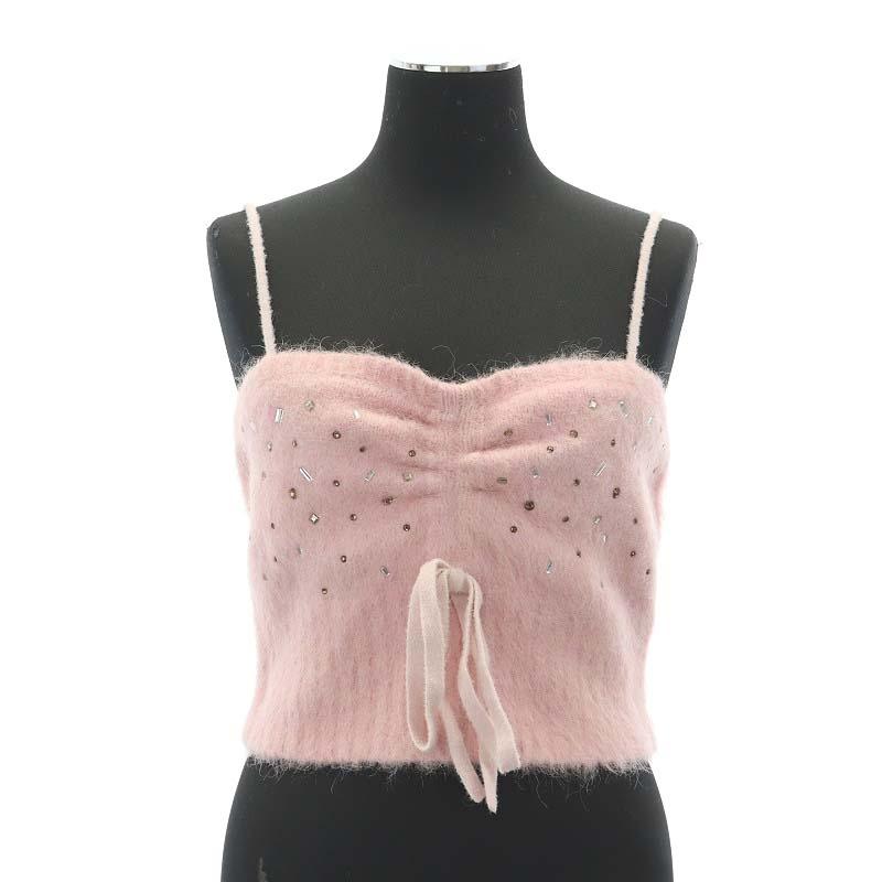 未使用品 リリーブラウン キャンディストック 23AW ビジューリボン