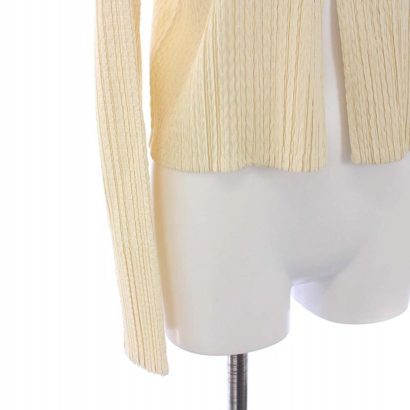 PLEATS PLEASE プリーツプリーズ ショート丈 カーディガン イッセイミヤケプリーツプリーズショートカーディガン