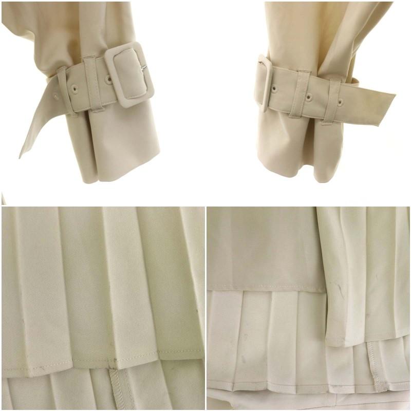 セルフォード CELFORD 23SS 4way プリーツトレンチコート ロング