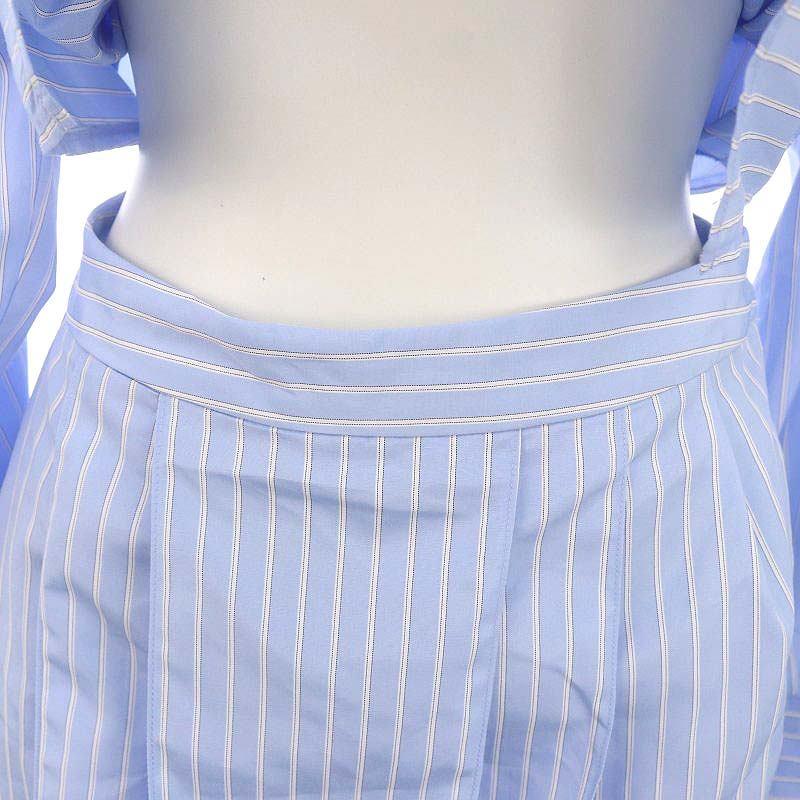 ハーリップトゥ Herlipto 24SS Armace Stripe Shirt Romper シャツ 